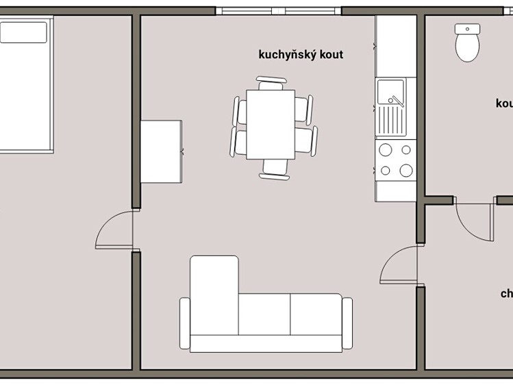Prodej bytu 2+kk 42 m² - foto 8