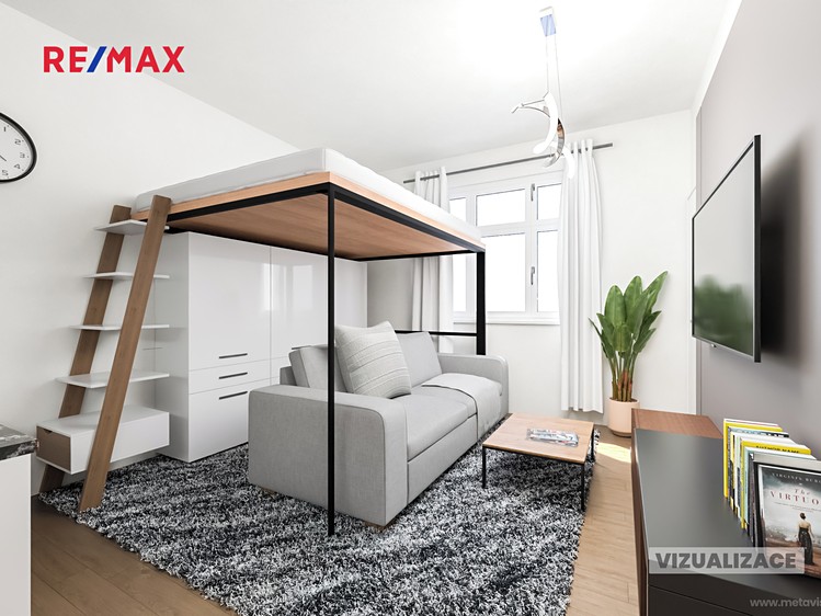 Prodej bytu 1+kk 23 m² (Jednopodlažní) - foto 7