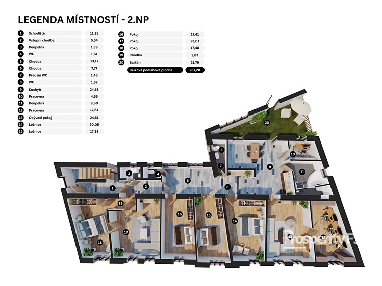 Prodej bytu 6 pokojů a více 256 m² - foto 3