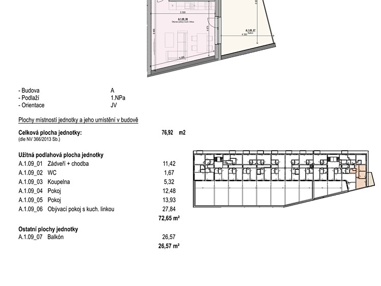 Prodej bytu 3+kk 77 m² - foto 4