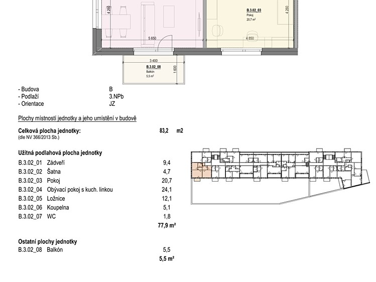Prodej bytu 3+kk 83 m² - foto 4