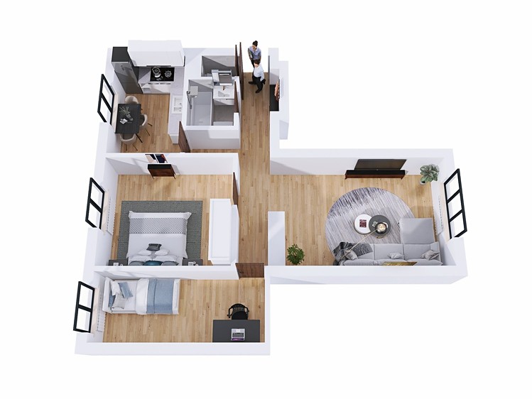Prodej bytu 3+1 64 m² - foto 3