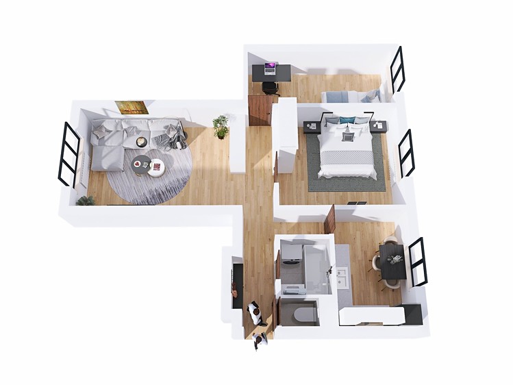 Prodej bytu 3+1 64 m² - foto 5