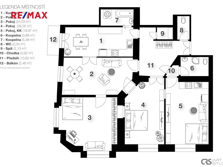 Prodej bytu 4+1 131 m² (Jednopodlažní) - foto 3