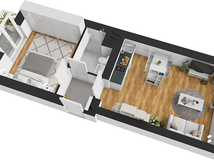 Prodej bytu 2+kk 46 m² - foto 8