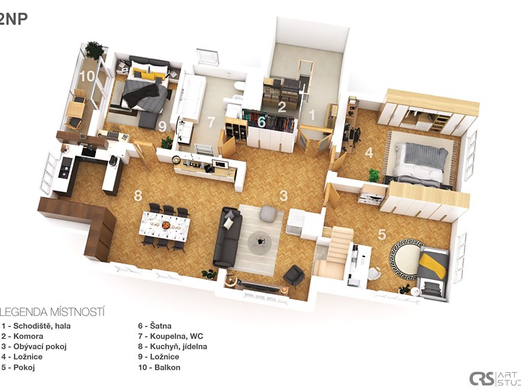 Prodej bytu atypické 209 m² - foto 2