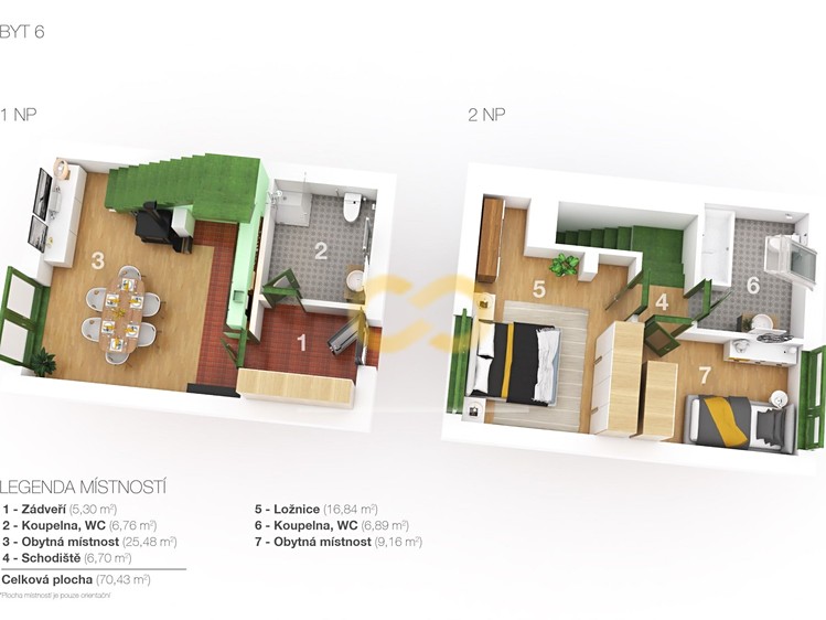 Prodej bytu 3+kk 70 m² - foto 4