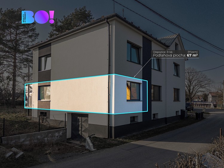 Prodej bytu 3+kk 67 m² (Jednopodlažní) - foto 3
