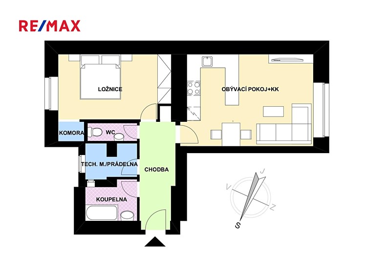Prodej bytu 2+kk 57 m² (Jednopodlažní) - foto 3