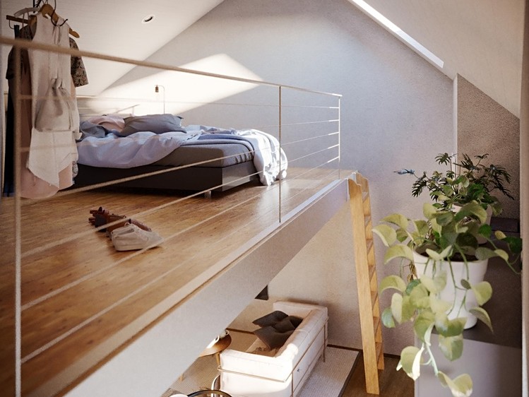 Prodej bytu 1+kk 37 m² (Mezonet) - foto 4
