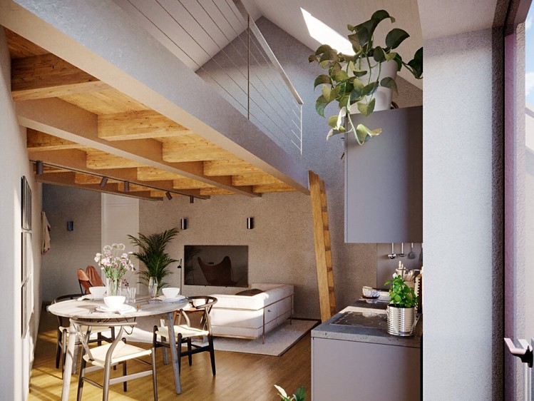 Prodej bytu 1+kk 37 m² (Mezonet) - foto 5