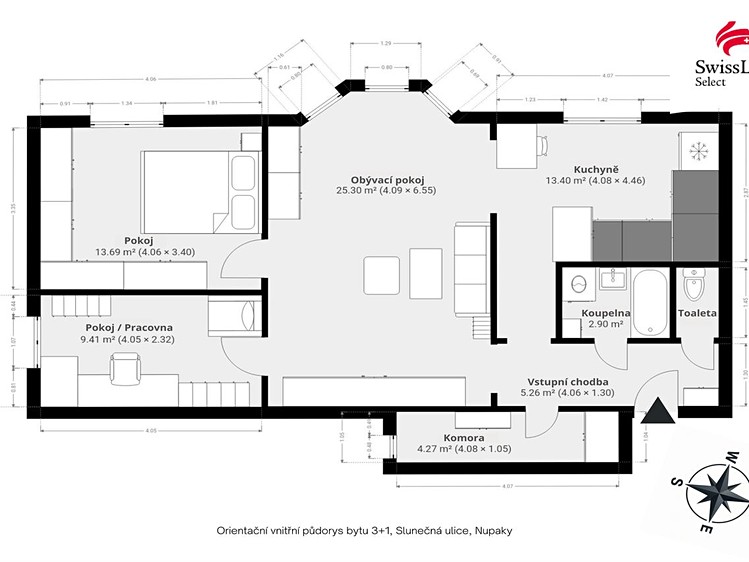 Prodej bytu 3+1 75 m² - foto 5