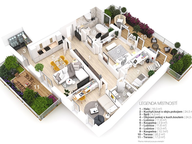Prodej bytu 4+kk 99 m² - foto 2