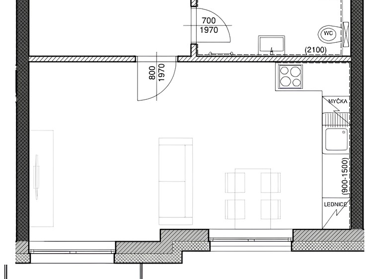 Prodej bytu 1+kk 40 m² - foto 2