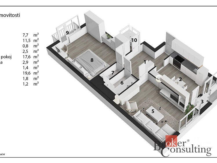 Prodej bytu 2+1 75 m² - foto 4
