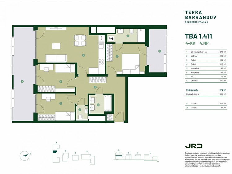 Prodej bytu 4+kk 97 m² - foto 2