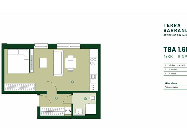 Prodej bytu 1+kk 39 m² - foto 2
