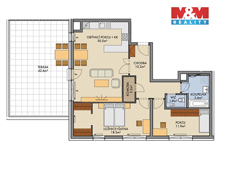 Prodej bytu 3+kk 127 m² - foto 6