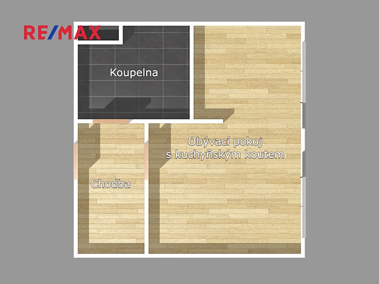 Pronájem bytu 1+kk 30 m² - foto 4