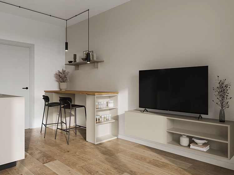 Pronájem bytu 1+kk 29 m² - foto 3