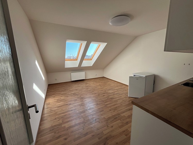 Pronájem bytu 1+kk 31 m² (Podkrovní) - foto 1