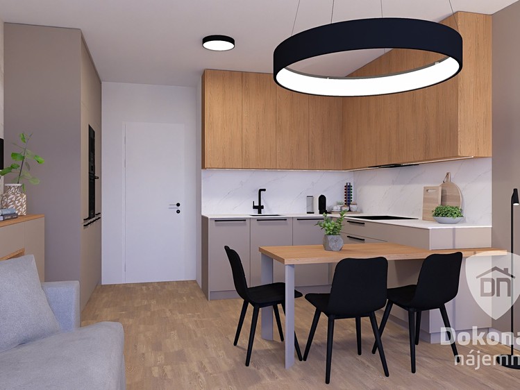 Pronájem bytu 1+kk 36 m² - foto 2