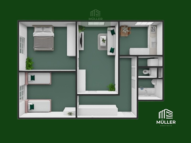 Pronájem bytu 3+1 75 m² - foto 6