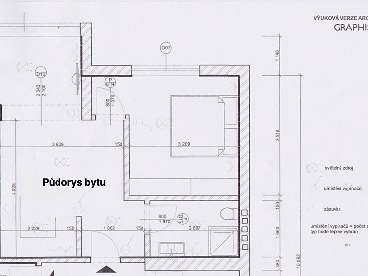Pronájem bytu 2+kk 42 m² - foto 8