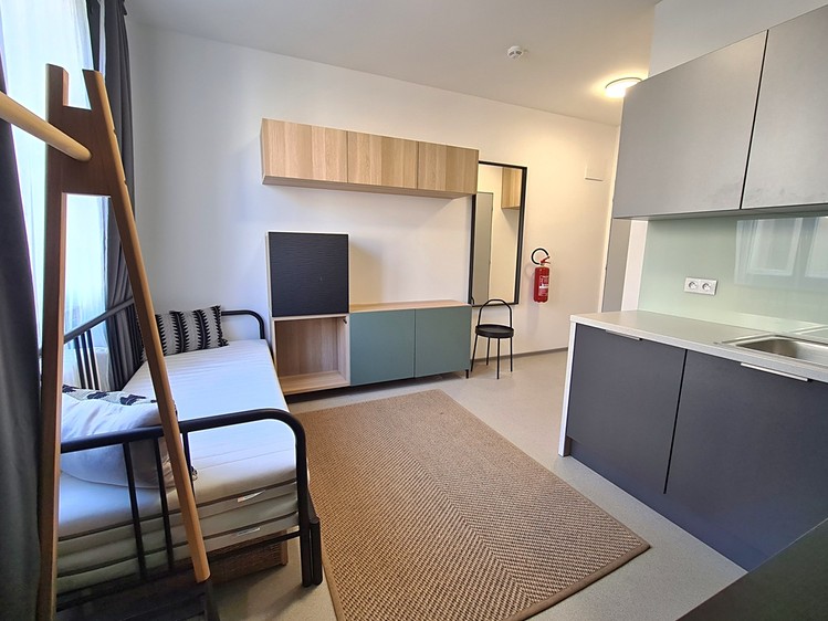 Pronájem bytu 1+kk 20 m² (Jednopodlažní) - foto 3