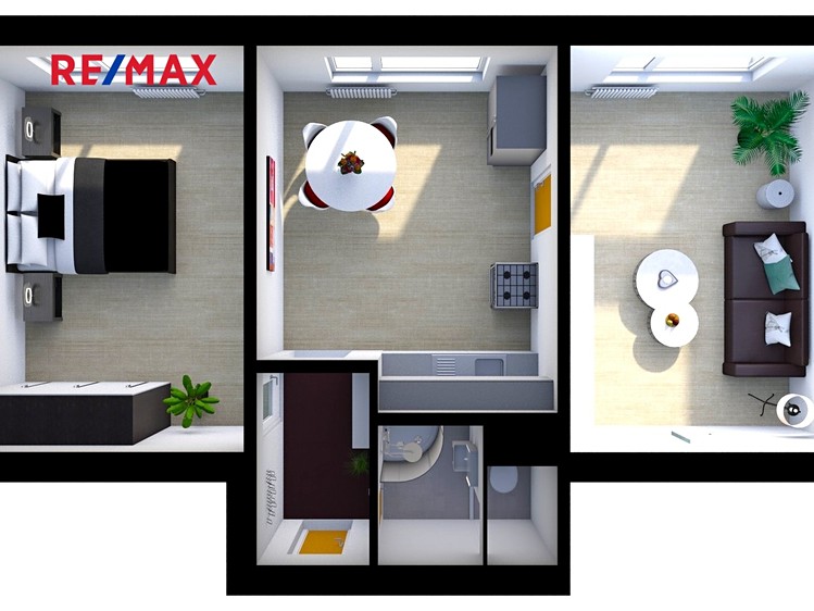 Pronájem bytu 2+1 54 m² - foto 4