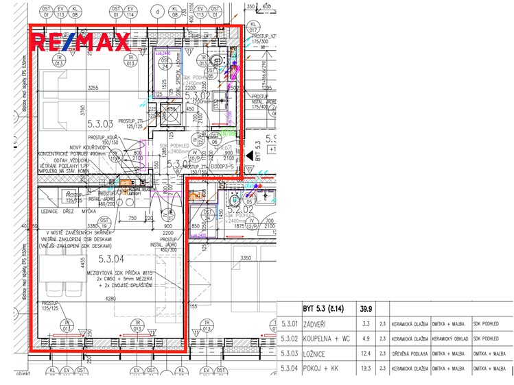 Pronájem bytu 2+kk 39 m² - foto 4