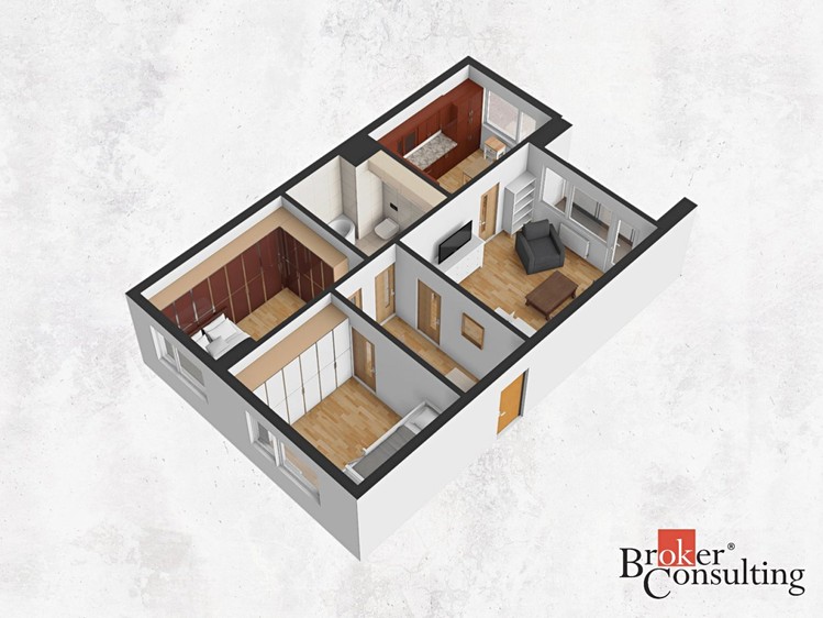 Pronájem bytu 3+1 67 m² - foto 4