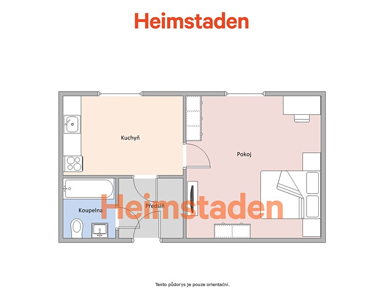 Pronájem bytu 1+1 29 m² - foto 7