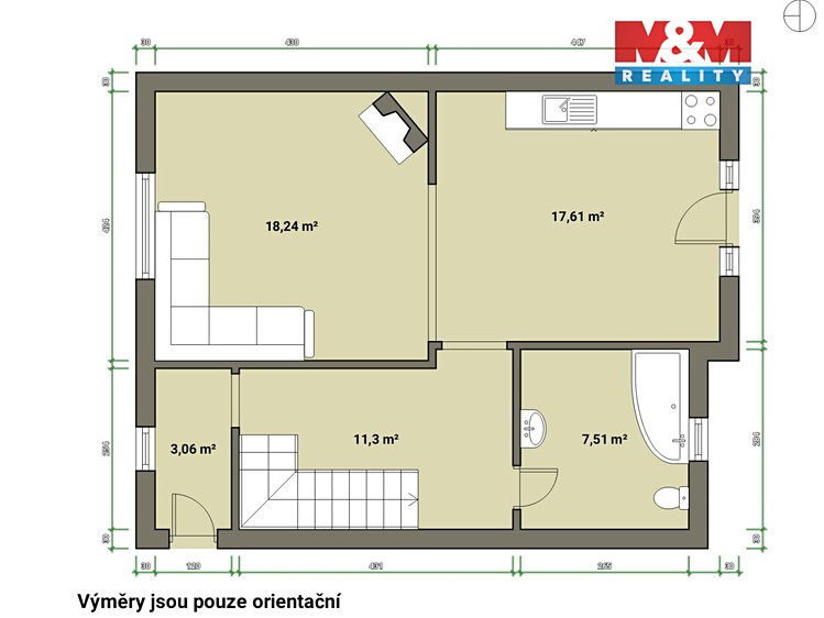 Prodej rodinného domu 120 m², pozemek 318 m² - foto 6