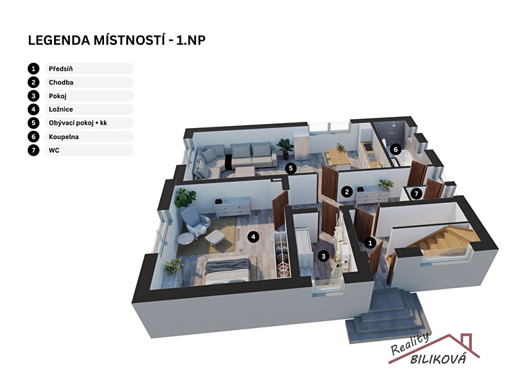 Prodej rodinného domu 175 m², pozemek 979 m² - foto 2