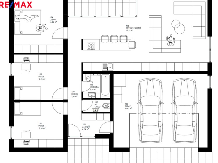 Prodej rodinného domu 96 m², pozemek 1 371 m² - foto 6