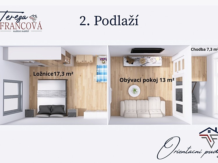 Prodej rodinného domu 71 m², pozemek 712 m² - foto 3