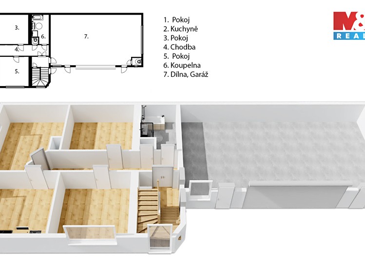 Prodej rodinného domu 600 m², pozemek 409 m² - foto 7