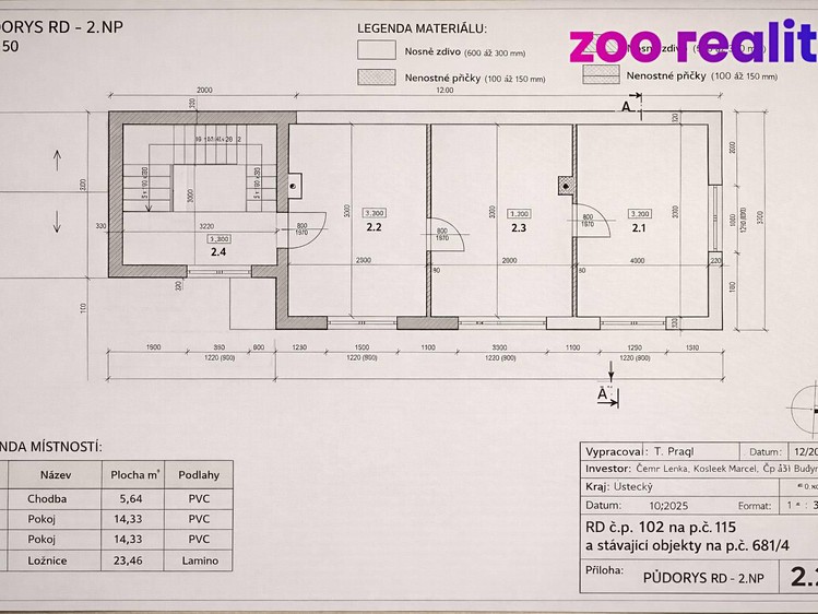 Prodej  vícegeneračního domu 152 m², pozemek 341 m² - foto 5
