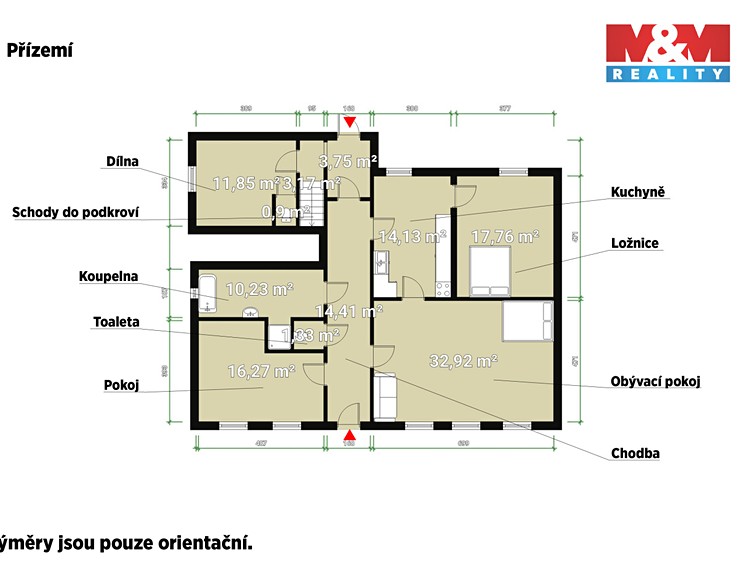 Prodej  rodinného domu 123 m², pozemek 697 m² - foto 3