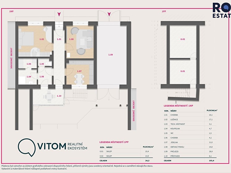 Prodej chalupy 103 m², pozemek 1 514 m² - foto 7
