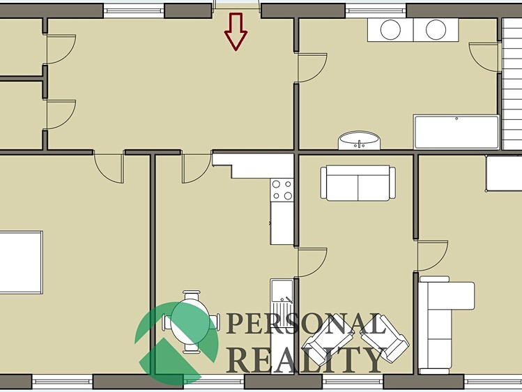 Prodej rodinného domu 100 m², pozemek 5 448 m² - foto 5