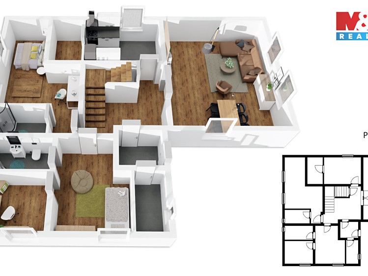 Prodej chalupy 181 m², pozemek 1 430 m² - foto 4