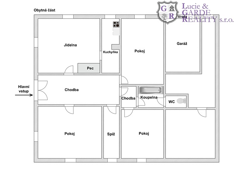 Prodej rodinného domu 175 m², pozemek 2 865 m² - foto 3