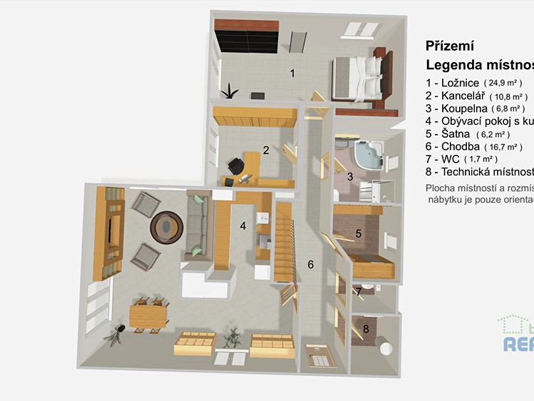 Prodej rodinného domu 200 m², pozemek 1 200 m² - foto 6