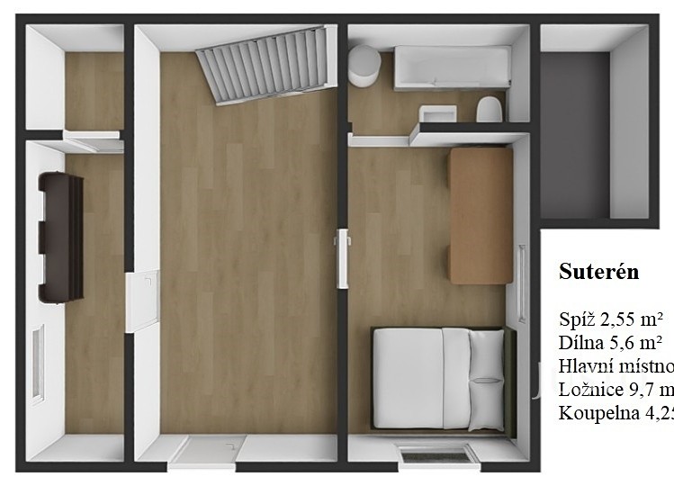 Prodej rodinného domu 107 m², pozemek 409 m² - foto 7