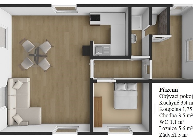Prodej rodinného domu 107 m², pozemek 409 m² - foto 6