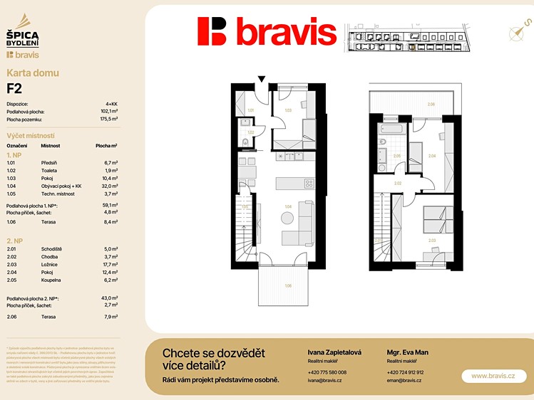 Prodej rodinného domu 102 m², pozemek 175 m² - foto 5