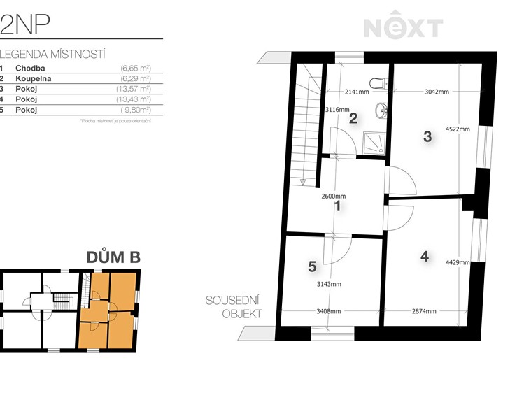 Prodej rodinného domu 103 m², pozemek 256 m² - foto 3