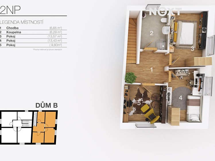 Prodej rodinného domu 103 m², pozemek 256 m² - foto 5